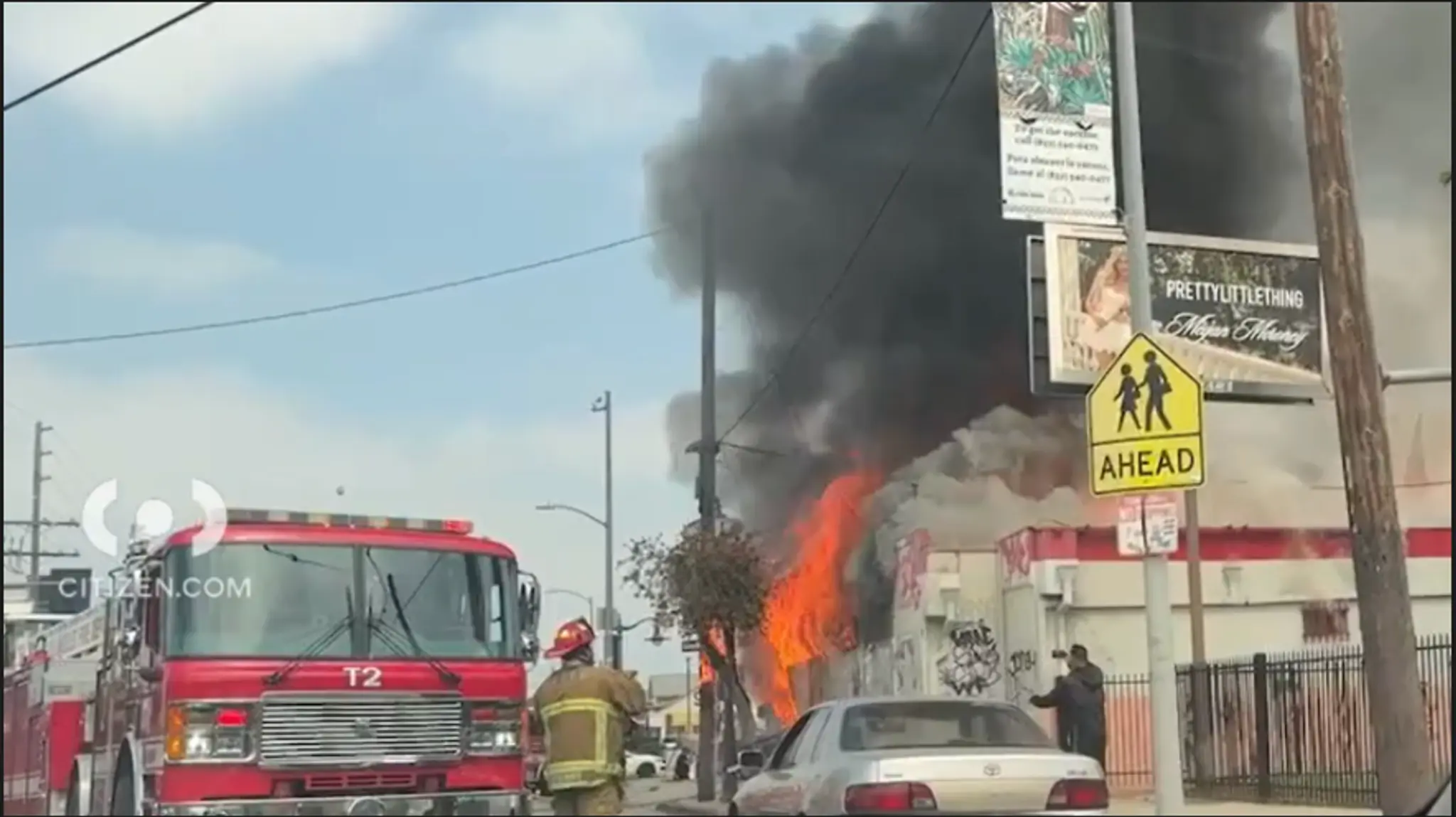 The Blighted Burger Stand Burned...Again