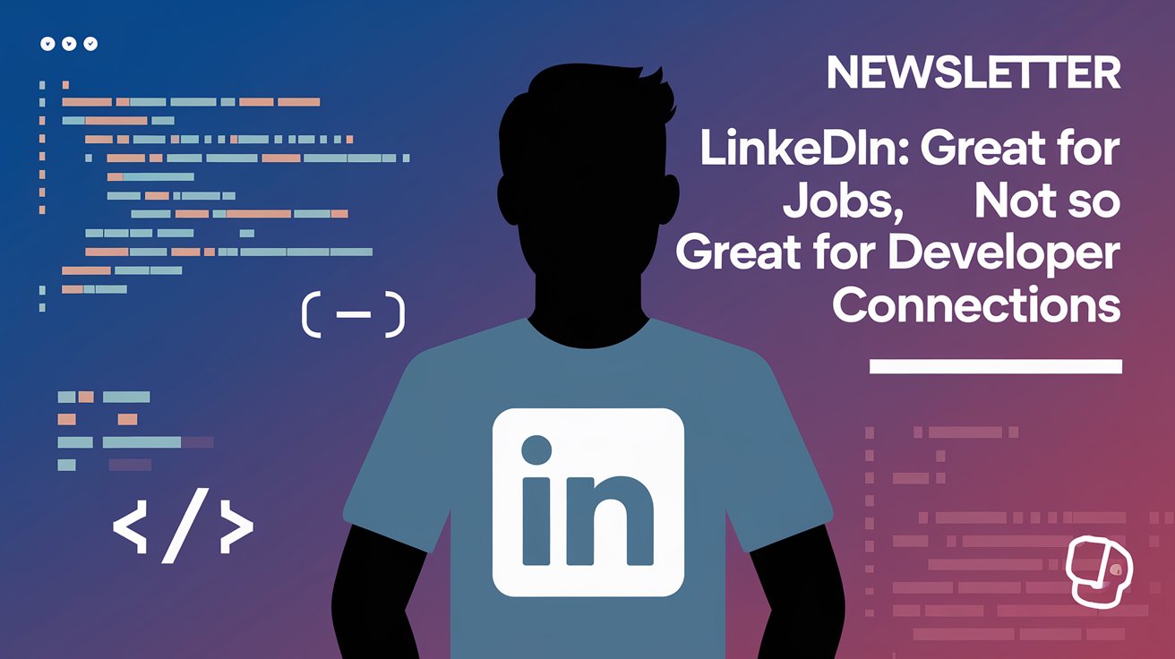 LinkedIn: Great for Jobs, Not for Developer