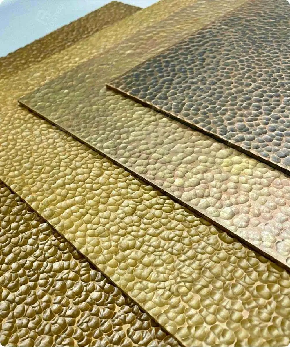 Unveiling the Beauty of Hand-Forged Custom Hammered Copper Sheets