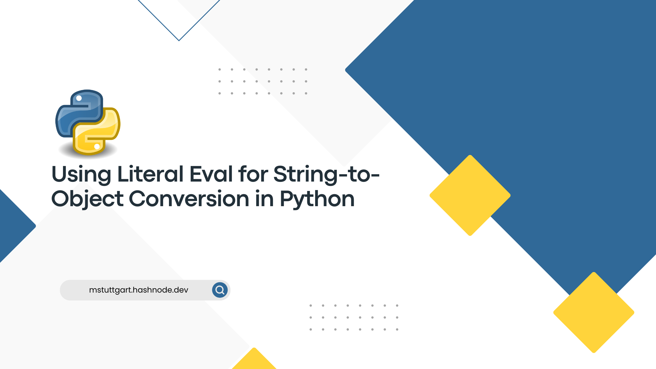 Using Literal Eval for String-to-Object Conversion in Python