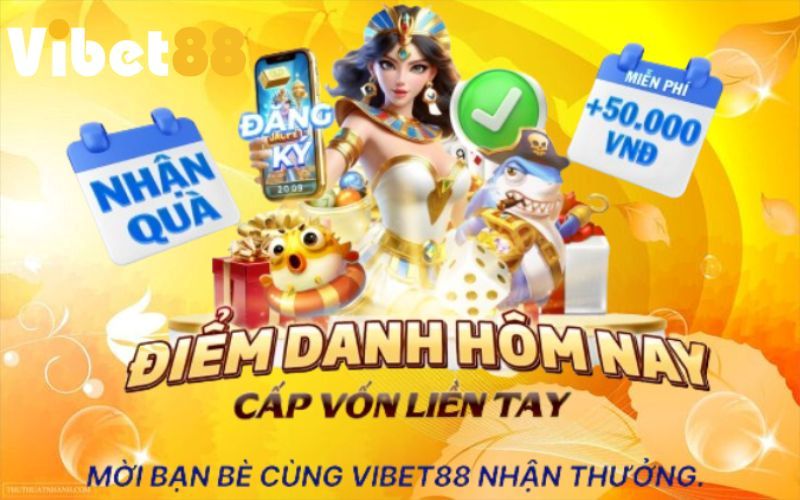 Khuyến Mãi VIBET88 - Nhận 1000 Điểm Khi Đăng Ký Tài Khoản