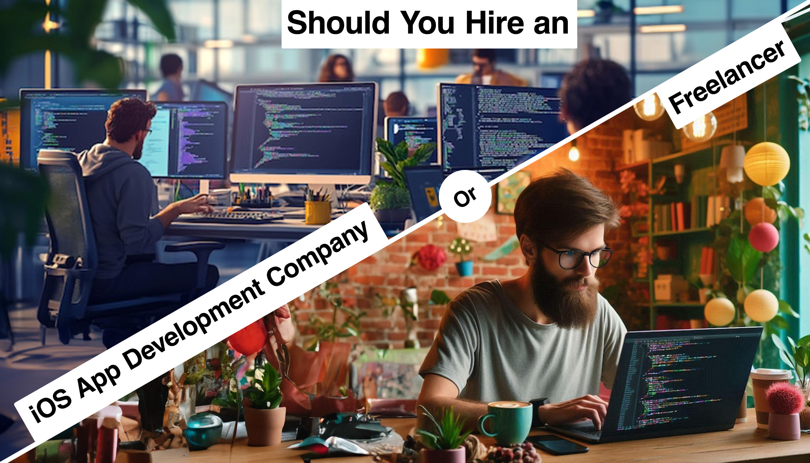 Should You Hire an iOS App Development Company Or a Freelancer?