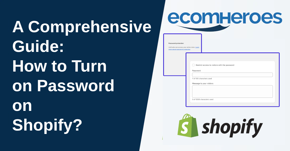 How to Turn on Password on Shopify