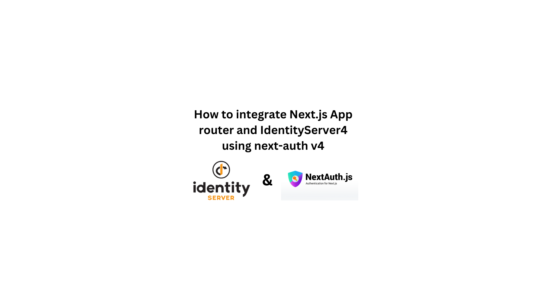 [How To] Authentication with IdentityServer4 and NextAuth v4 (Next.js App Router)