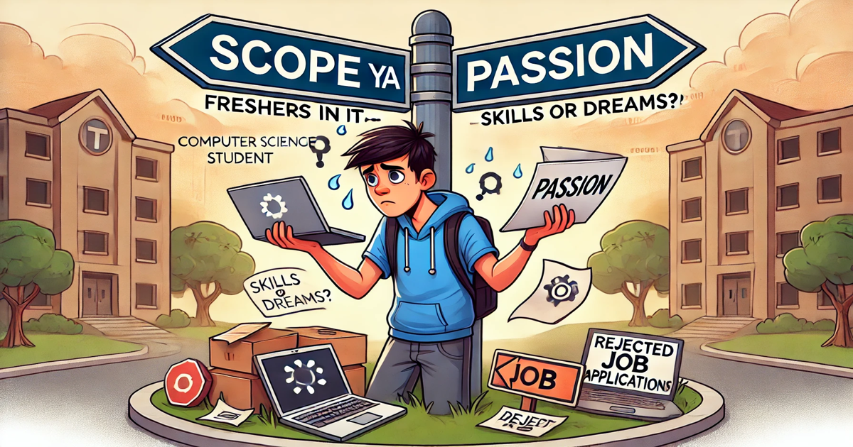 Scope Ya Passion: Freshers' Struggle in IT Skills or Dreams?