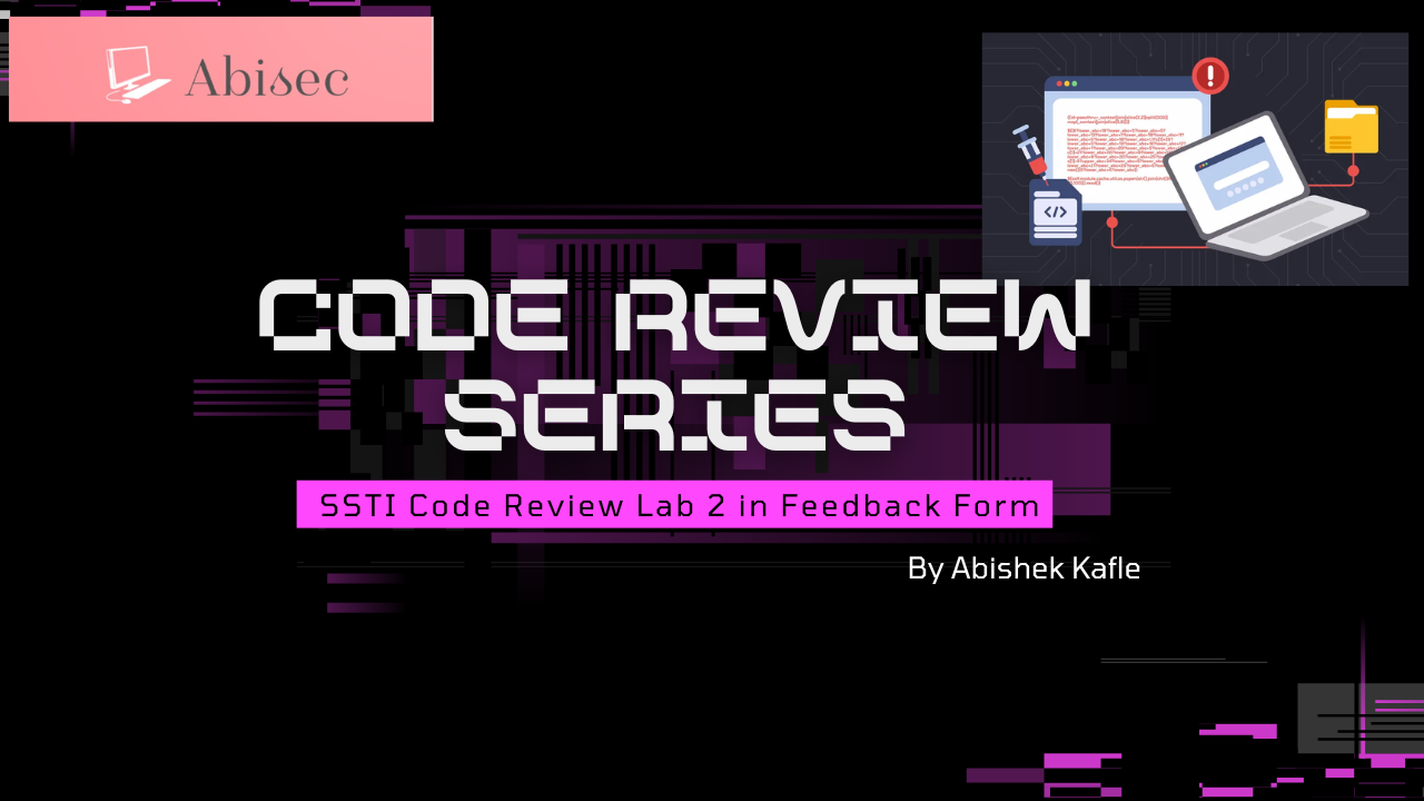 SSTI Code Review Lab 2