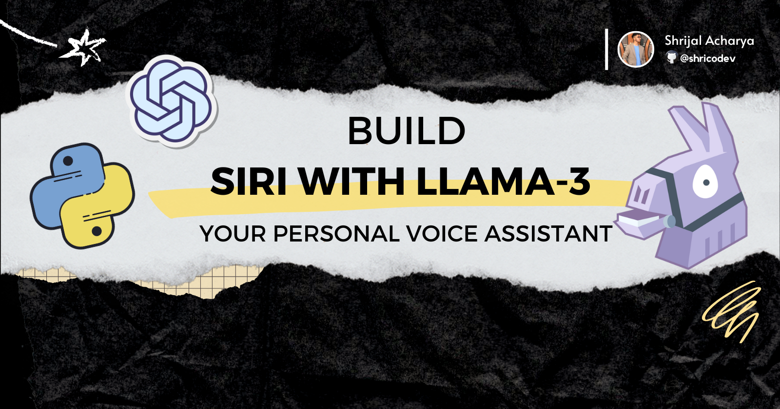 Build your own personal SIRI with LLAMA-3 like a PRO! 🧙‍♂️ 🪄