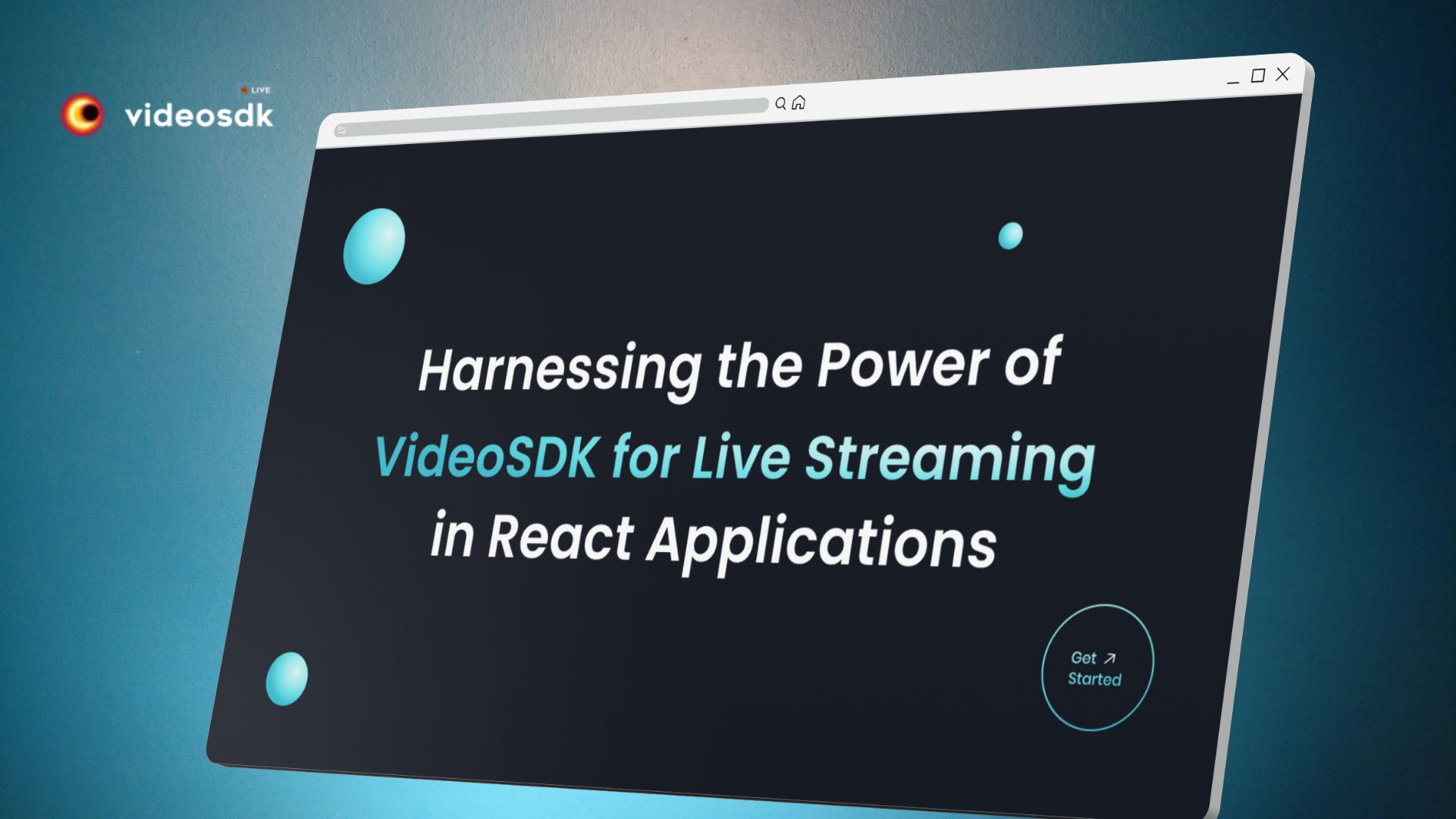 Step-by-Step Guide to Seamless Live Streaming Integration with VideoSDK in React