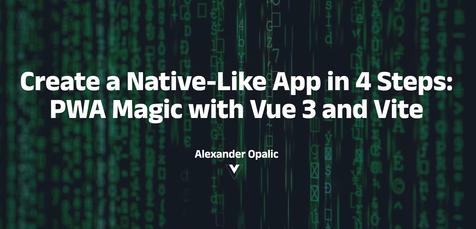 Create a Native-Like App in 4 Steps: PWA Magic with Vue 3 and Vite