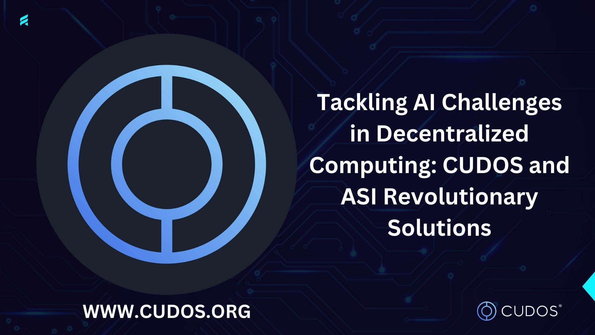 Tackling AI Challenges in Decentralised Computing: CUDOS and ASI Revolutionary Solutions