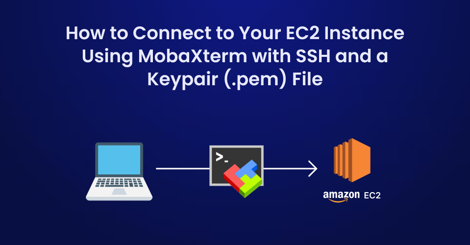 使用MobaXterm通过SSH和密钥对（.pem文件）连接到EC2实例的方法