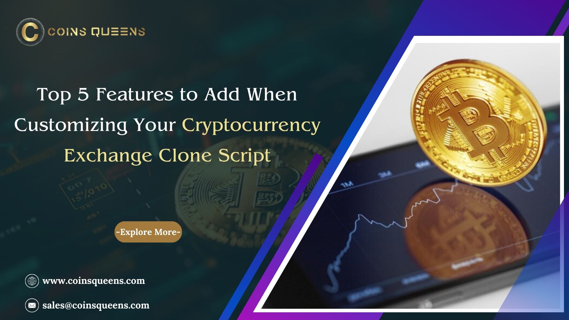Top 5 Features to Add When Customizing Your Cryptocurrency Exchange Clone Script