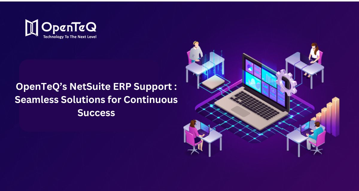 OpenTeQ’s NetSuite ERP Support: Seamless Solutions for Continuous Success