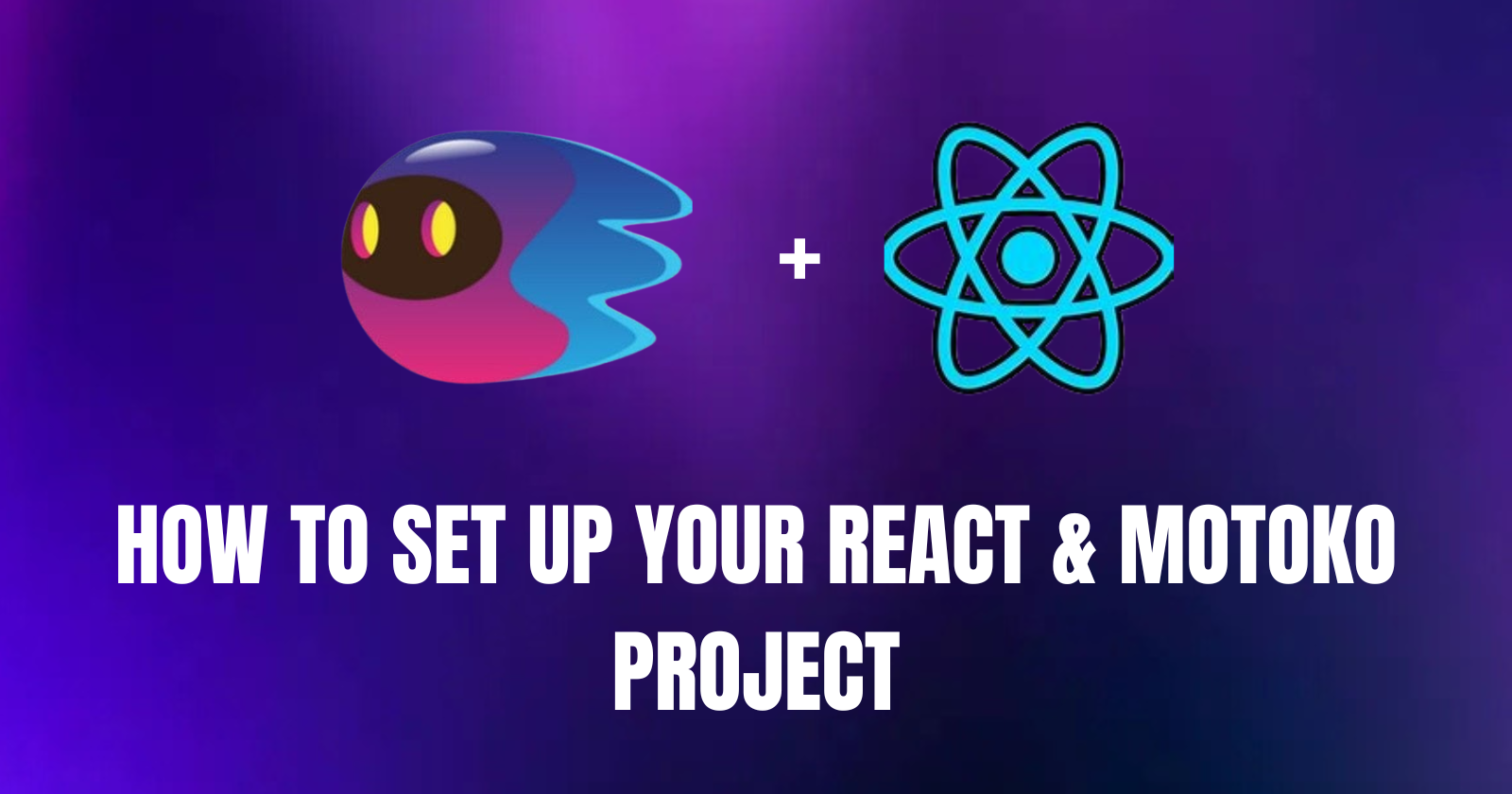 Setting up a React + Motoko project