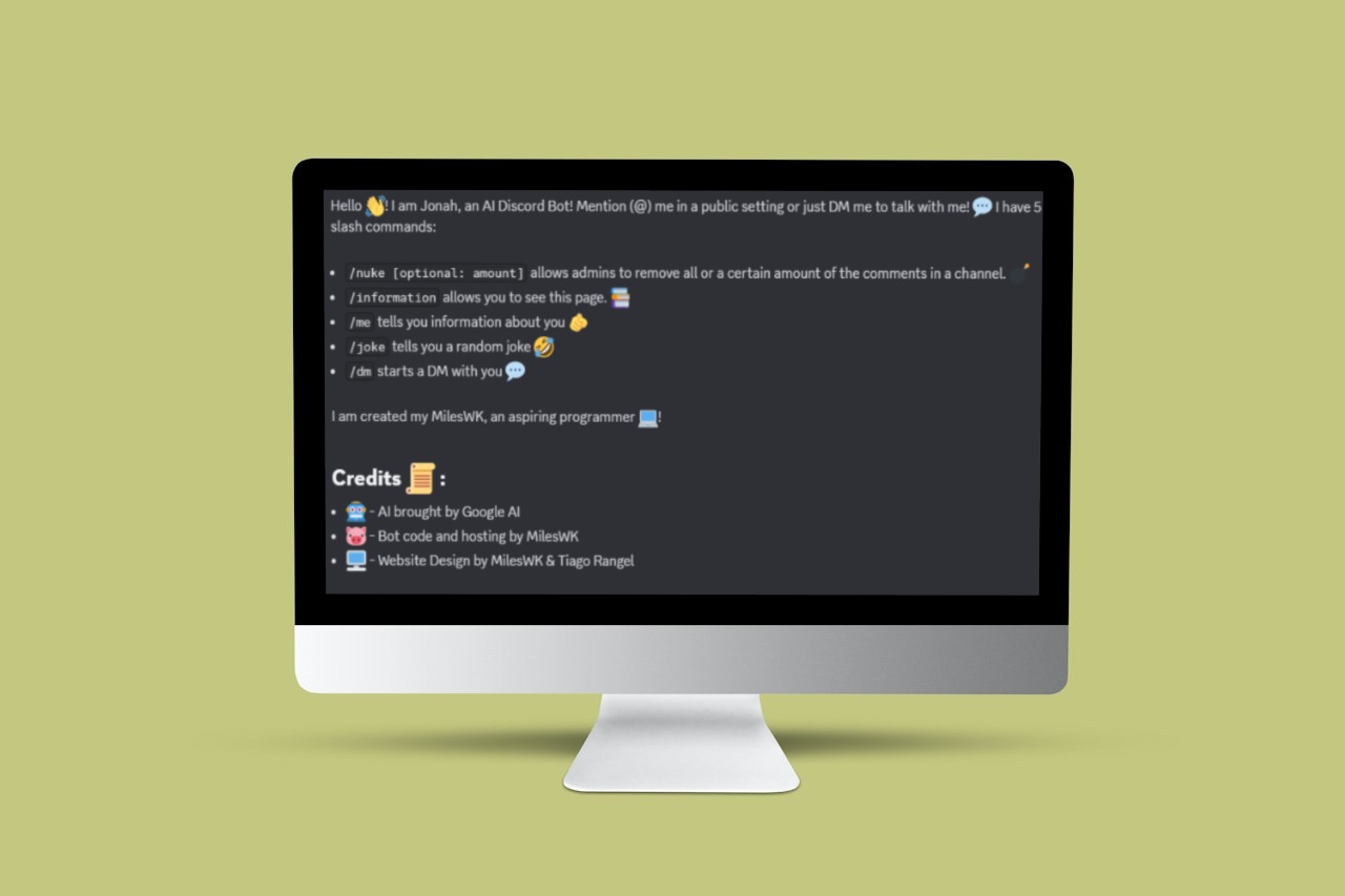 I Created an AI Discord Bot: Here is How I Did It.