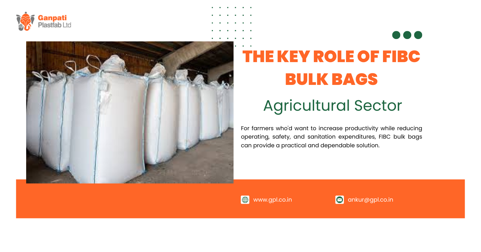 The Key Role of FIBC Bulk Bags in the Agricultural Sector