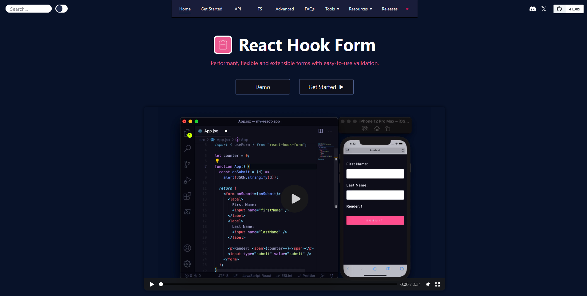 React Hook Form