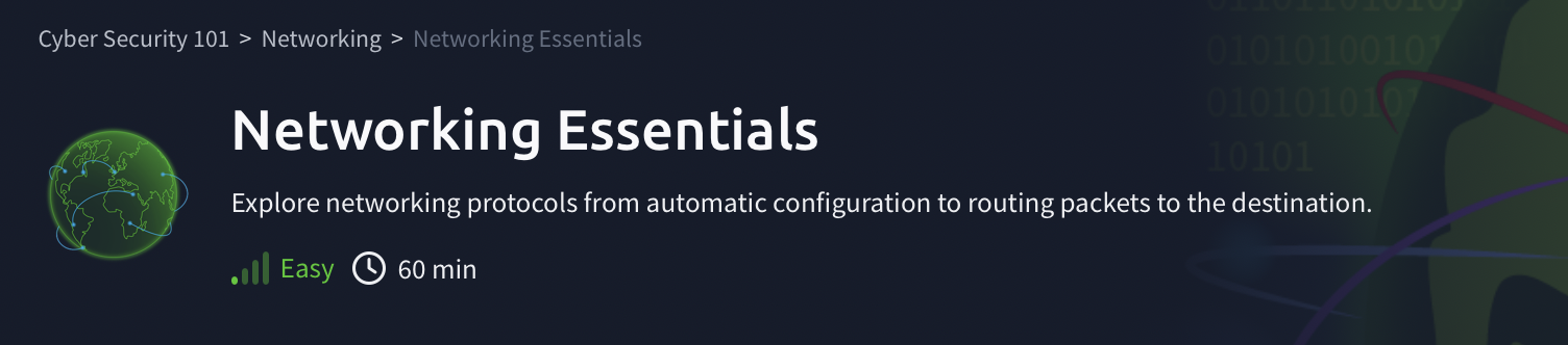 Networking: Networking Essentials (TryHackMe)