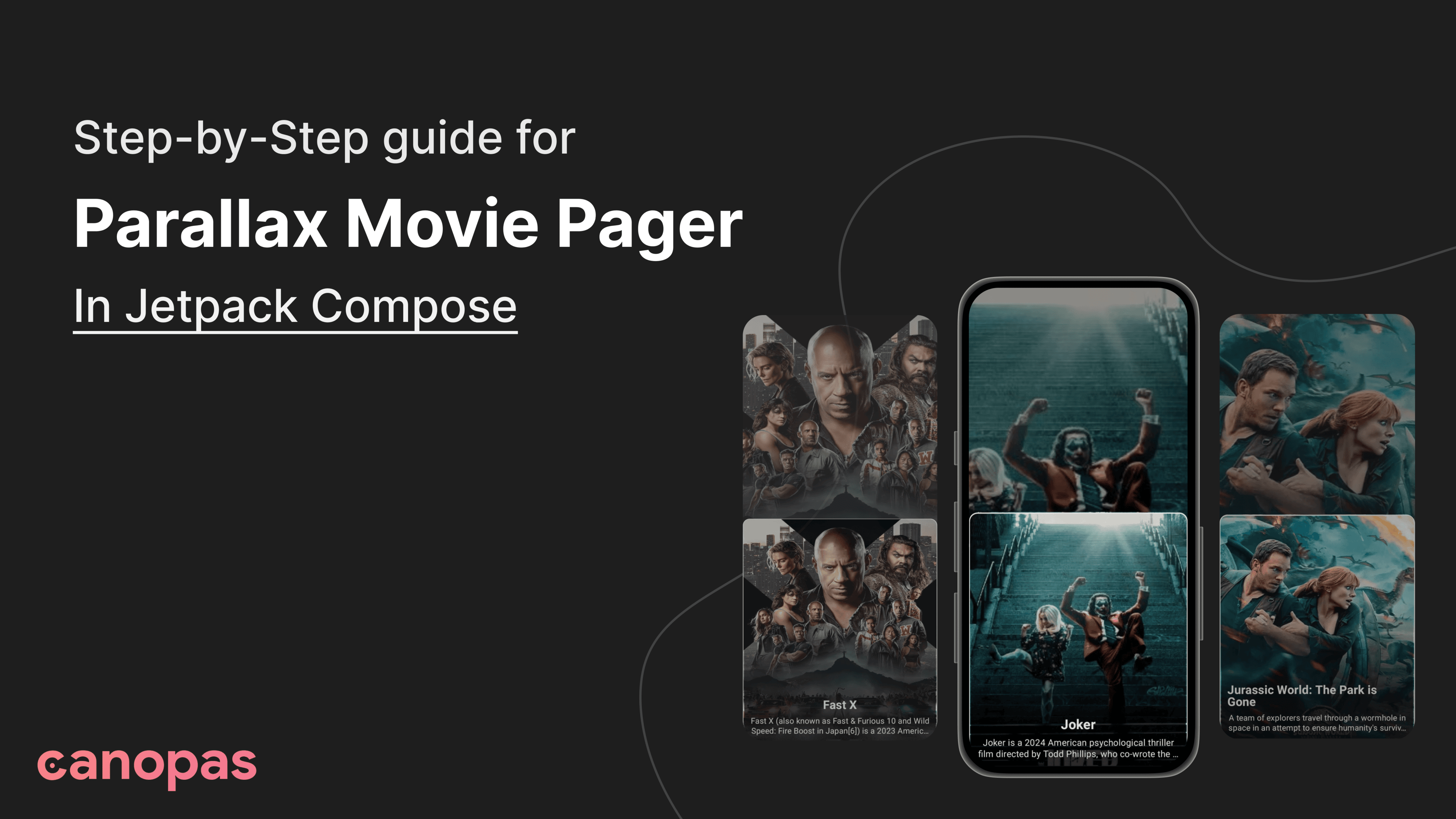 How To Create a Parallax Movie Pager In Jetpack Compose