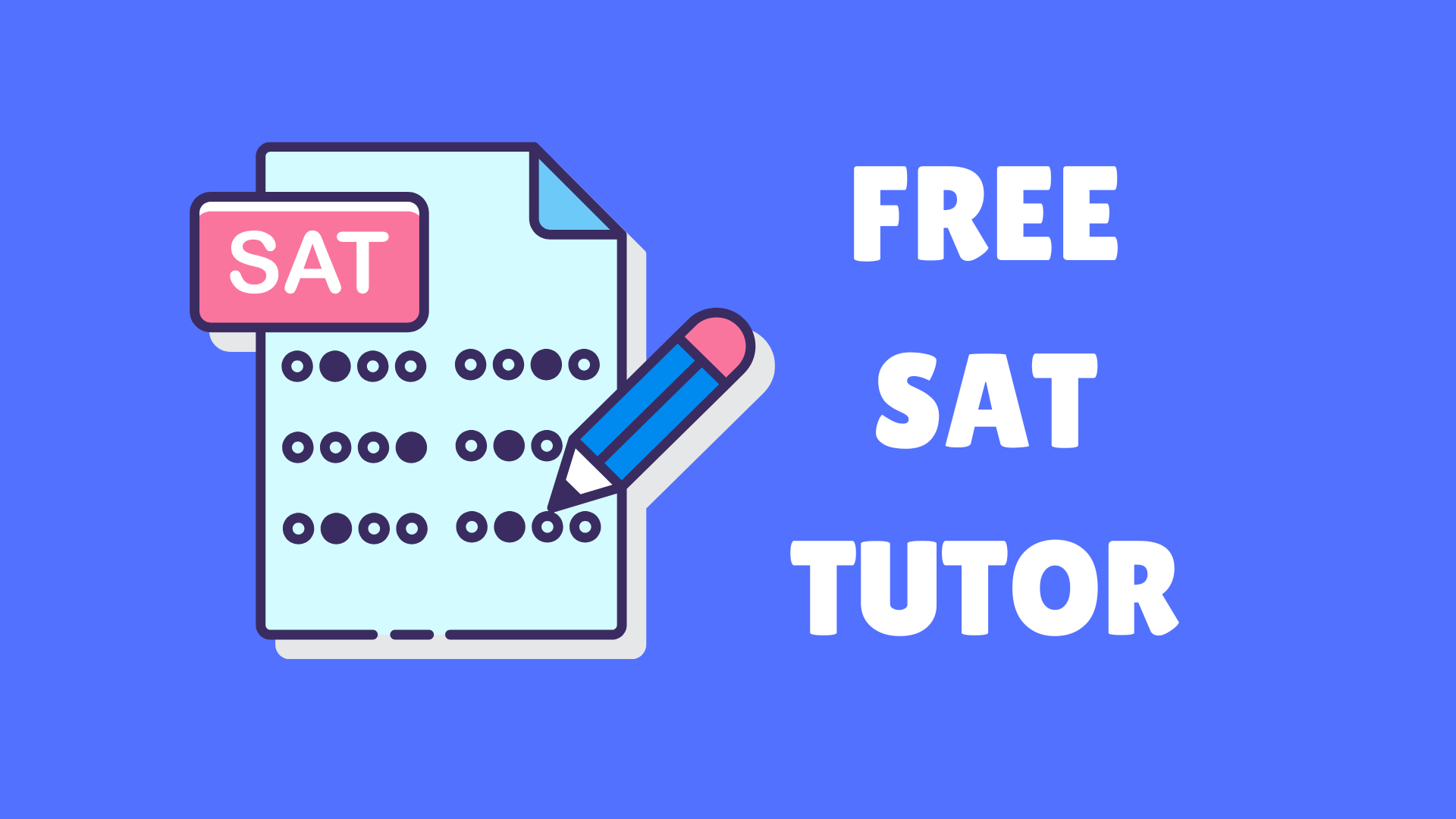 You can get free SAT tutoring! Here's how