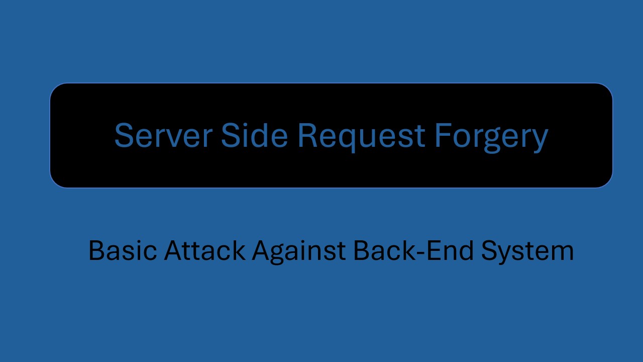 Server Side Request Forgery