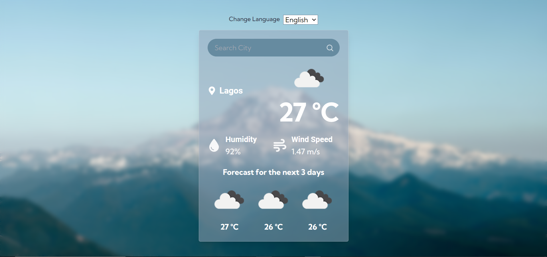 How to Build a Weather Forecast App with React, TypeScript, Tolgee and OpenWeather API