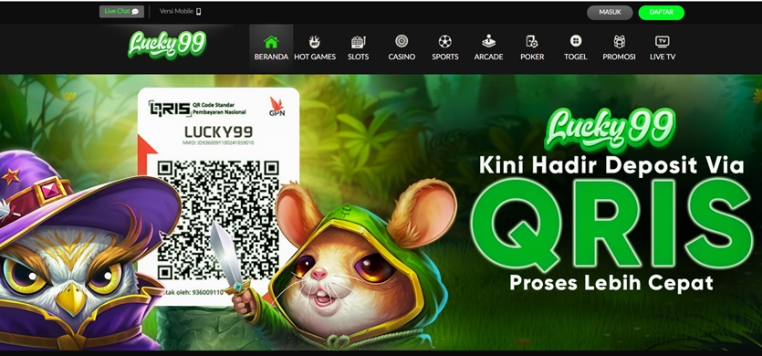 LUCKY99: Situs Judi Slot Gacor Terbaik di Indonesia