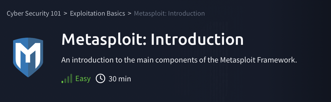 Exploitation Basics: Introduction (TryHackMe)