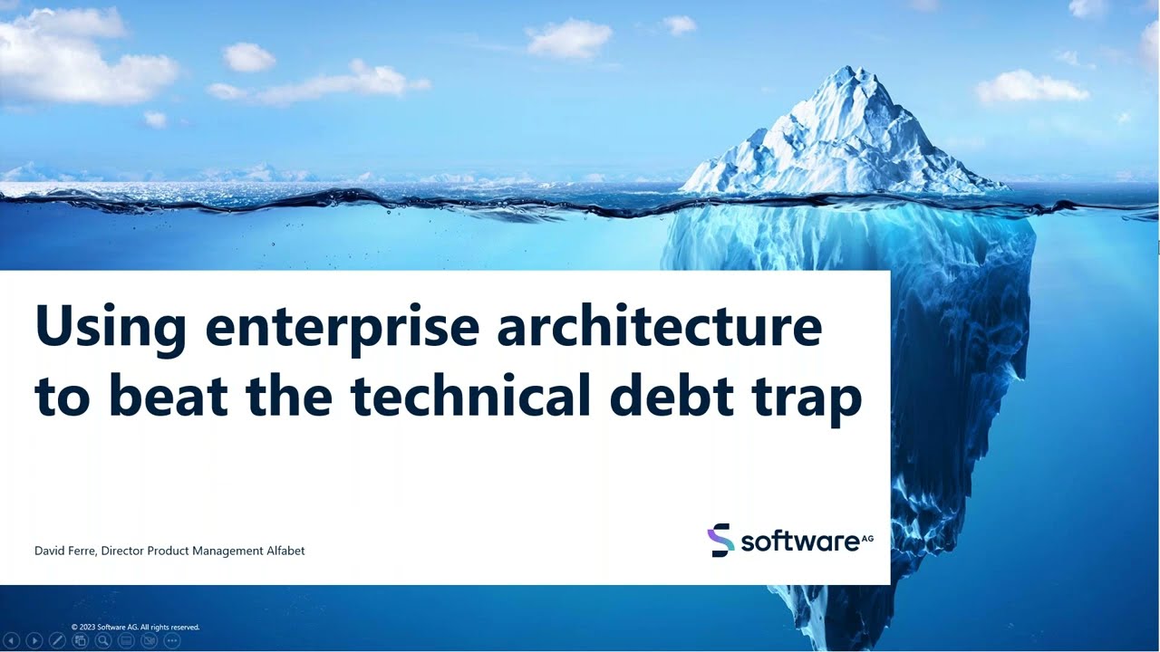 Using enterprise architecture to beat the technical debt trap