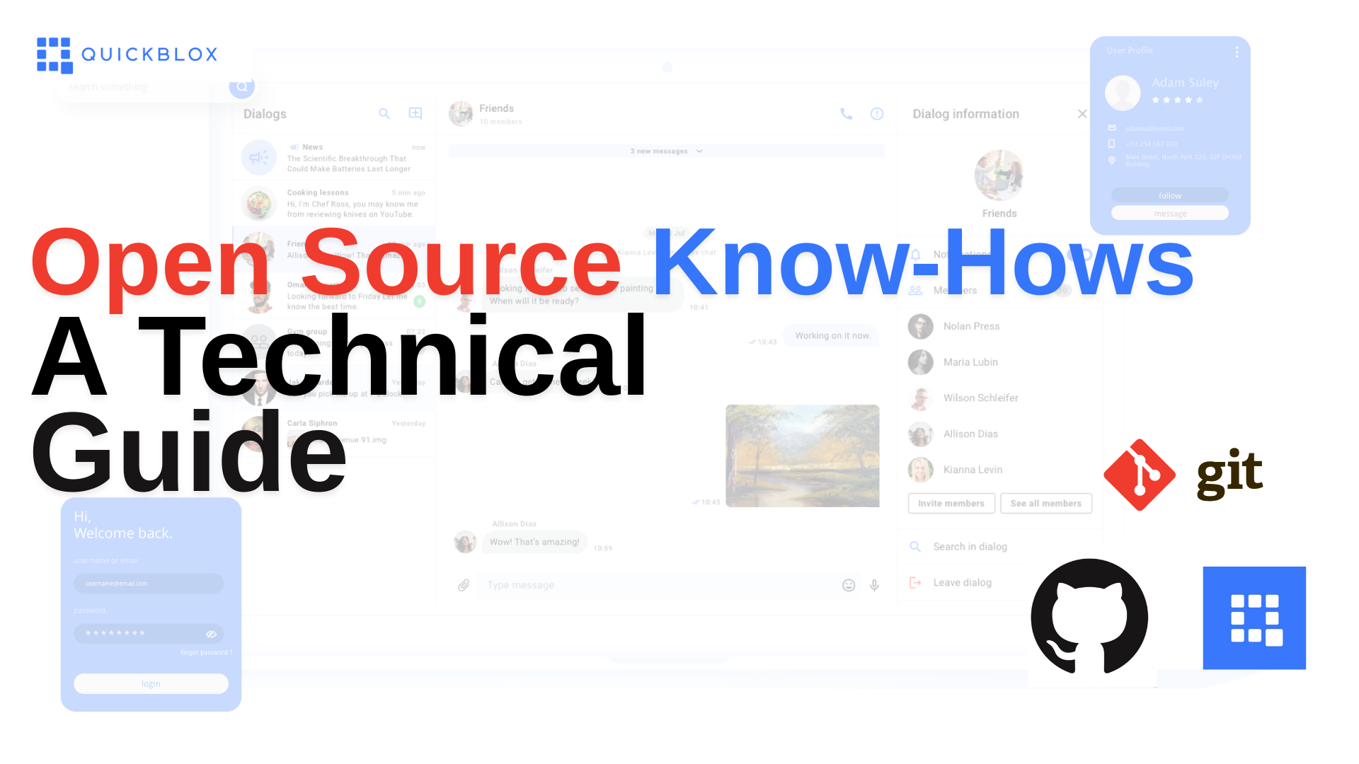 Open Source Know-Hows: A Technical Guide