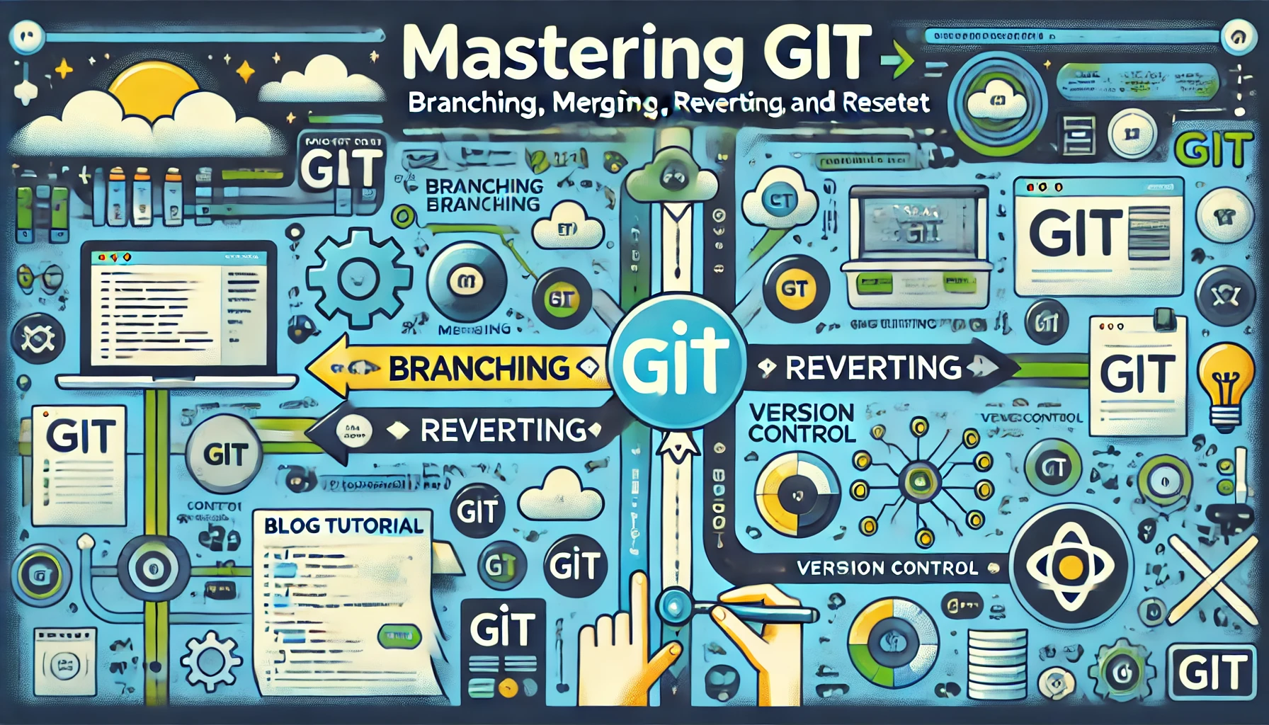 A Simple Guide to Git Branch Merge, Rebase, and Reset