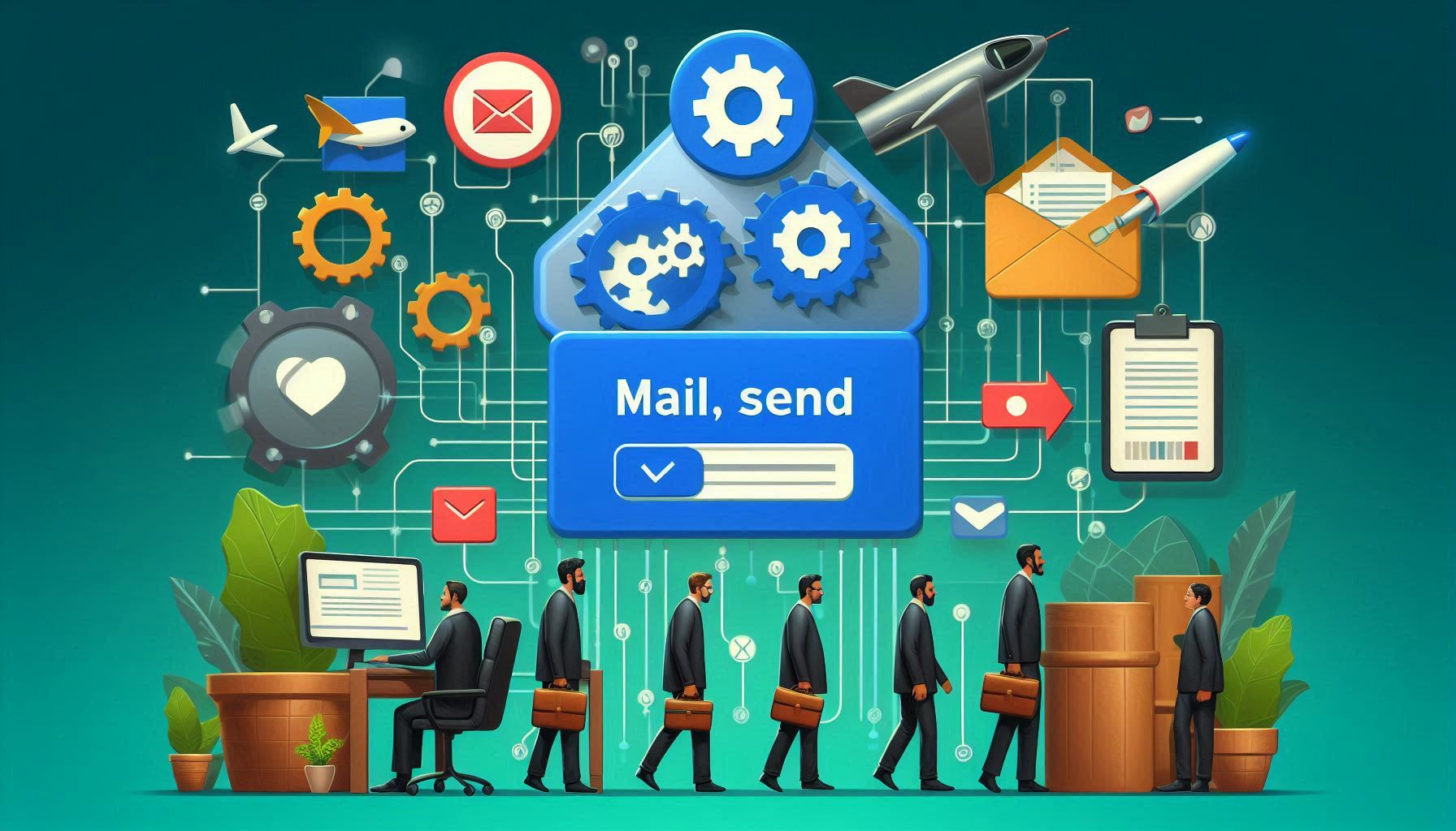 Ajouter des permissions "Mail.Send" de la Graph API à une identité managée