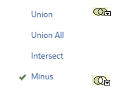 Figure 3. Minus Operation