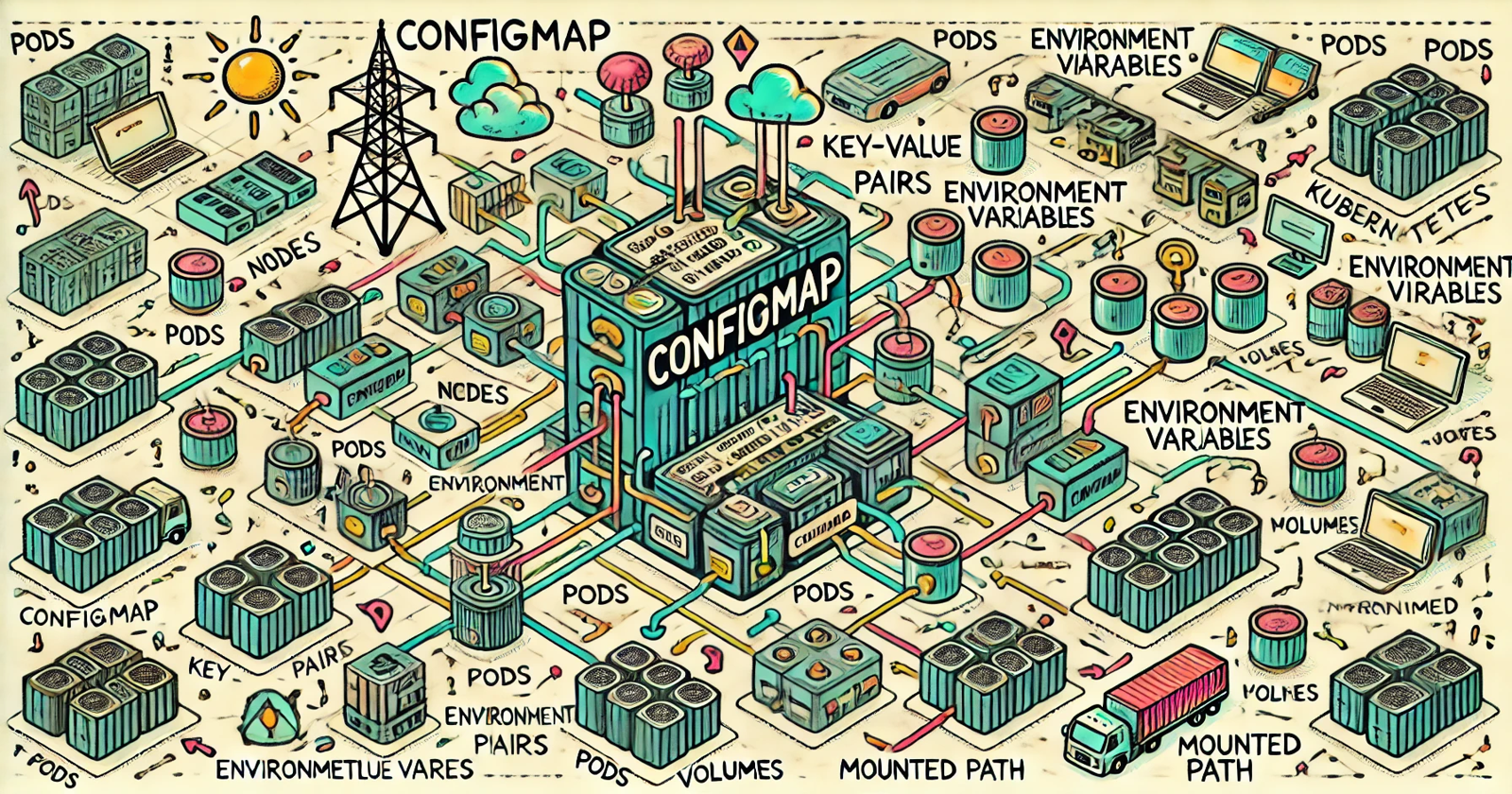 ConfigMap in K8s simplified