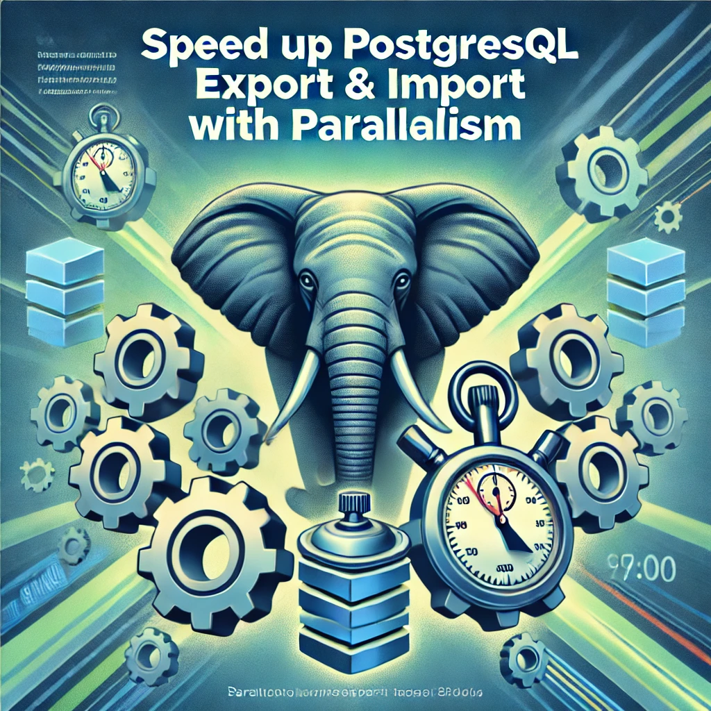 Boost PostgreSQL Export and Import with Parallelism