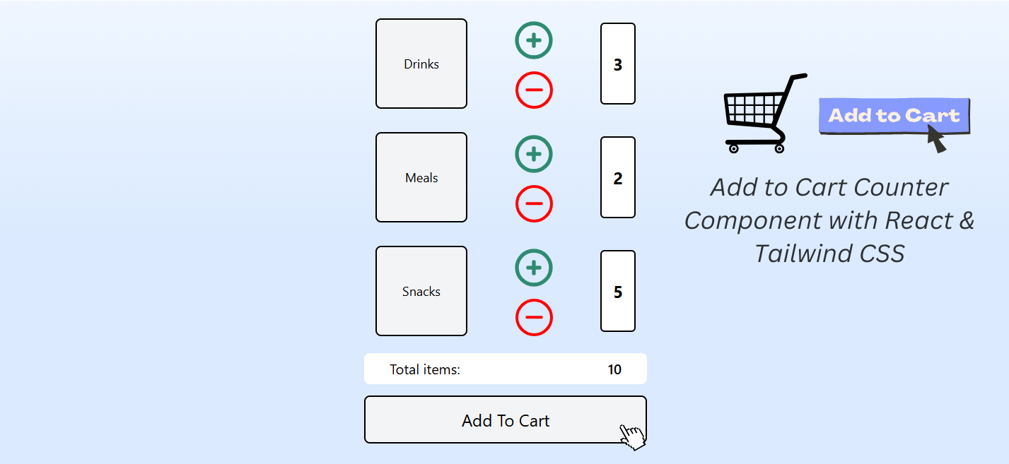 Build an Interactive Add-to-Cart Counter in React