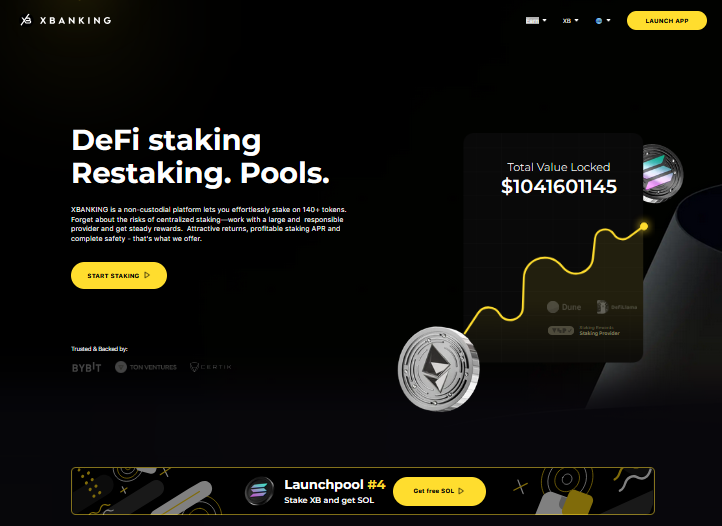 XBANKING: Pioneering Non-Custodial Staking Solutions with Security and Profitability