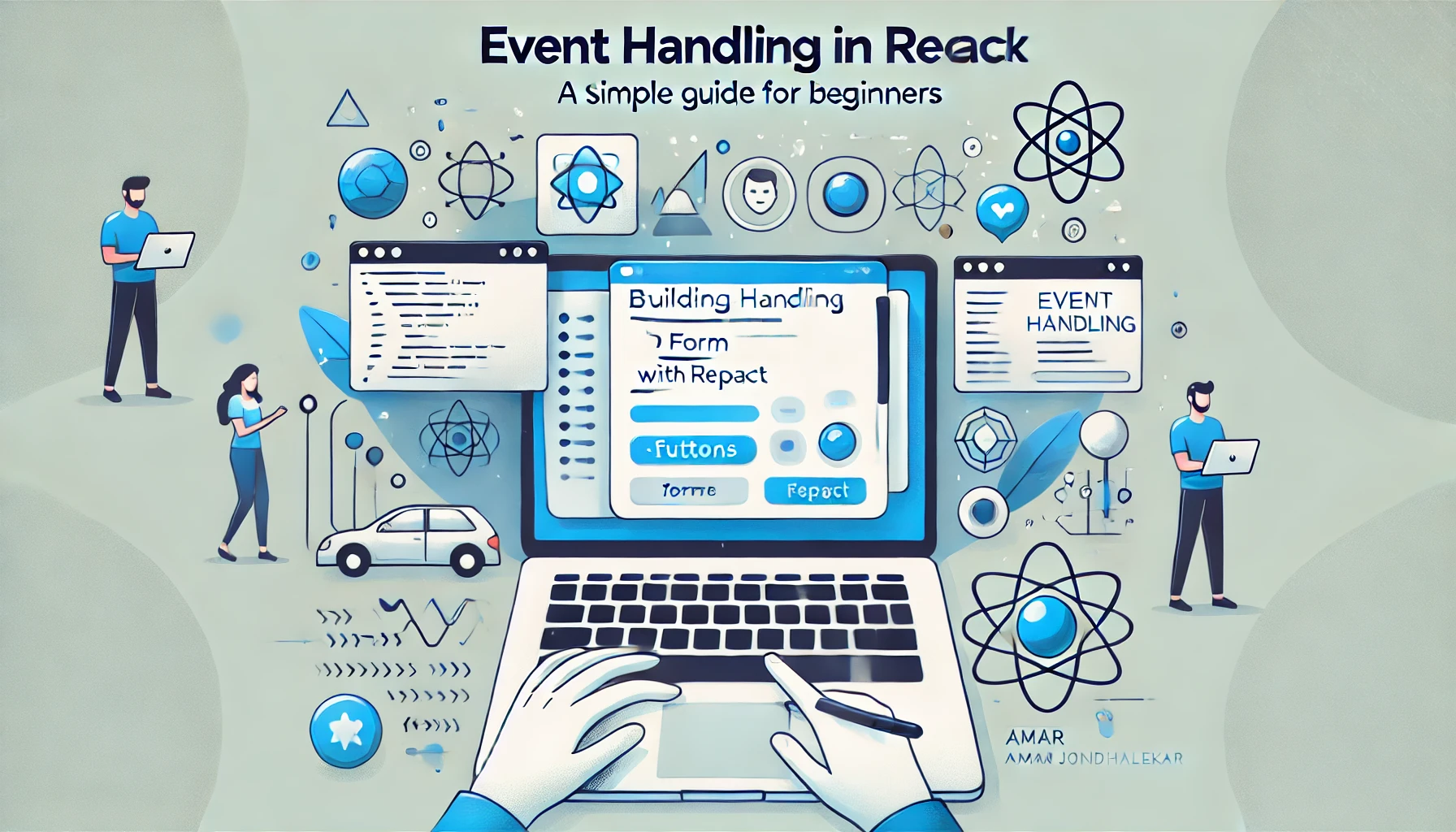 Building an Event-Handling Form with React: A Simple Guide for Beginners