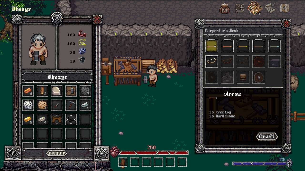 Crafting System Now Live: Introducing Version 1.0.3 of the 2D RPG Project Accelerator!