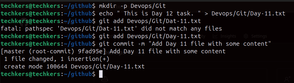 Day-11 Git&GitHub for DevOps