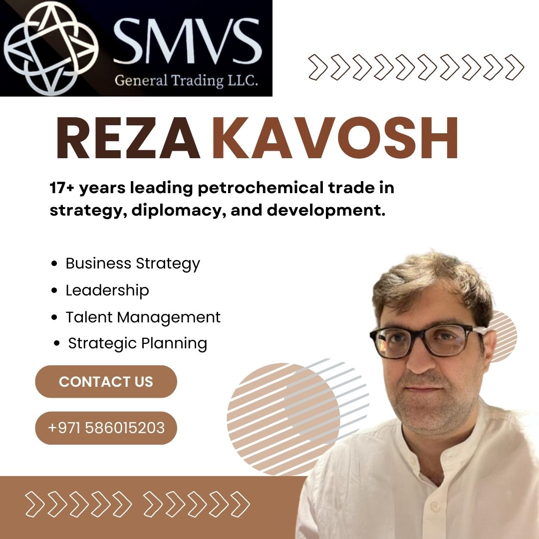 Reza Kavosh: Inspiring a Global Impact Through Education, Diplomacy, and Trade