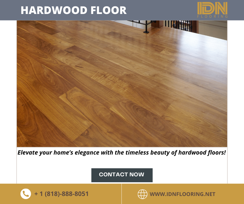 Elevate your home with the classic charm of Hardwood Flooring!