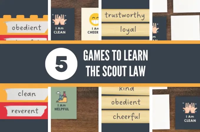 Fun Games to Learn the Scout Oath and Law