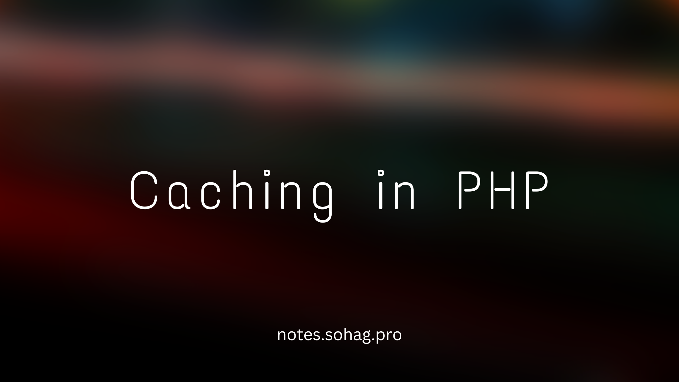 Understanding PHP Caching: A Comprehensive Guide for Beginners