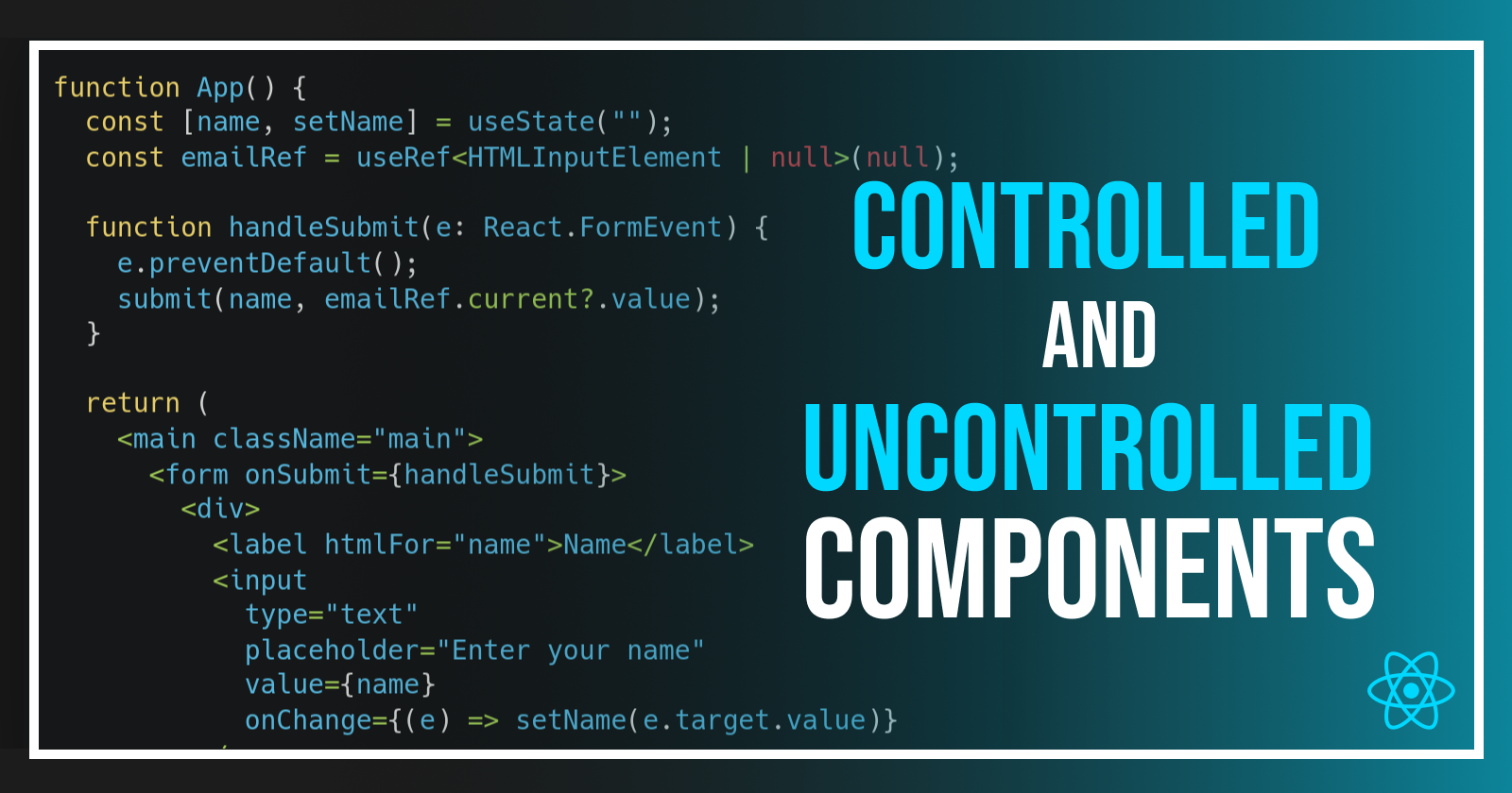 Controlled vs Uncontrolled Components in React: Pros, Cons, and Use Cases