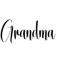 Grandma Font Free