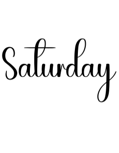 Saturday Font Free