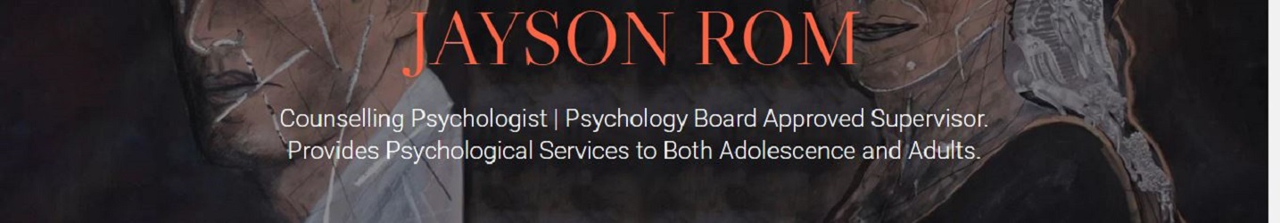 Jayson Rom - JR Psychology Clinic Banner Logo