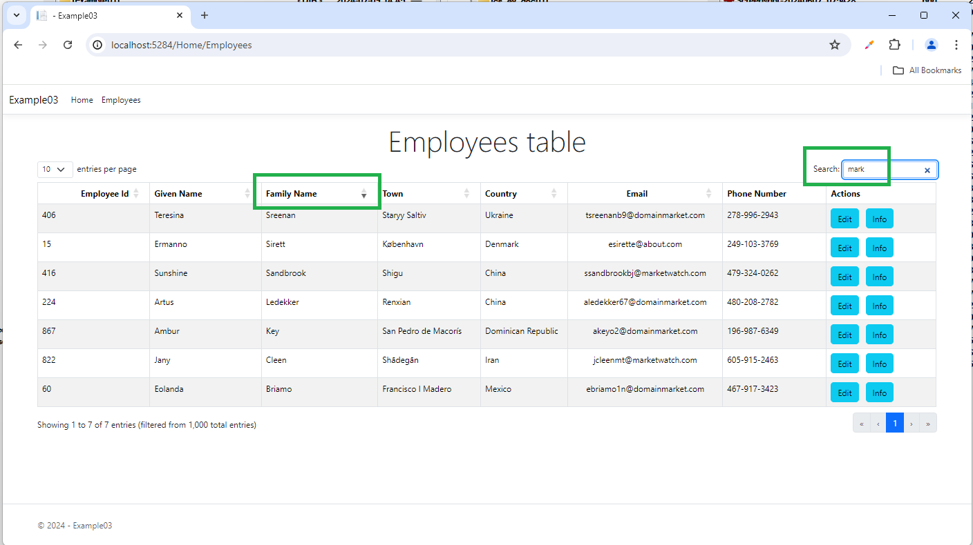 ASP.NET8 using DataTables.net – Part3 – State saving