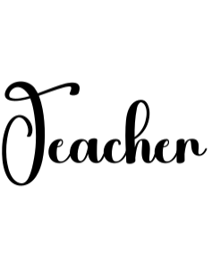 Teacher Font Free